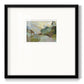 Sojourn- Premium Framed Print Double Matboard