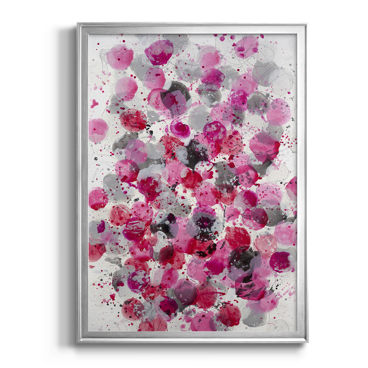 Bouquet - Modern Framed Canvas Print