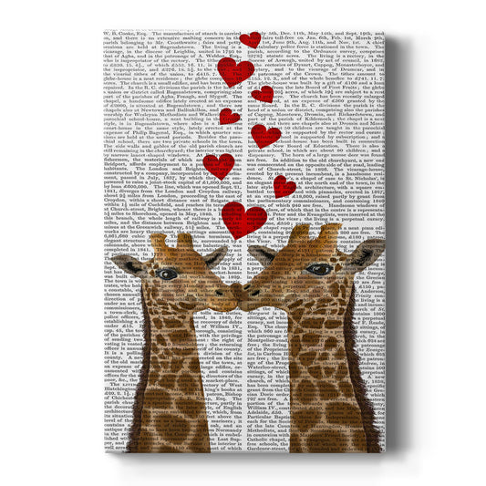 Love is in the Air Collection B - Canvas Art Print