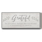Grateful for Everything - Floater Framed Canvas Print