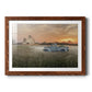 Evening Farm - Barnwood Framed Art Print