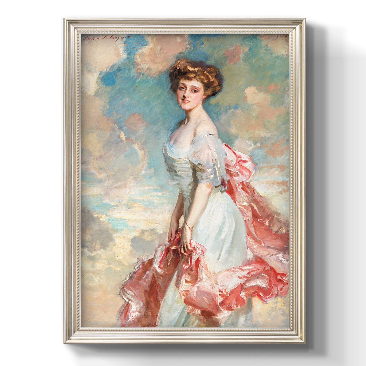 Miss Mathilde Townsend - Ornate Framed Canvas Print