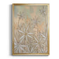 Embellished Starburst Bloom II - Modern Framed Canvas Print