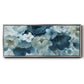 Blue on Blue - Floater Framed Canvas Print