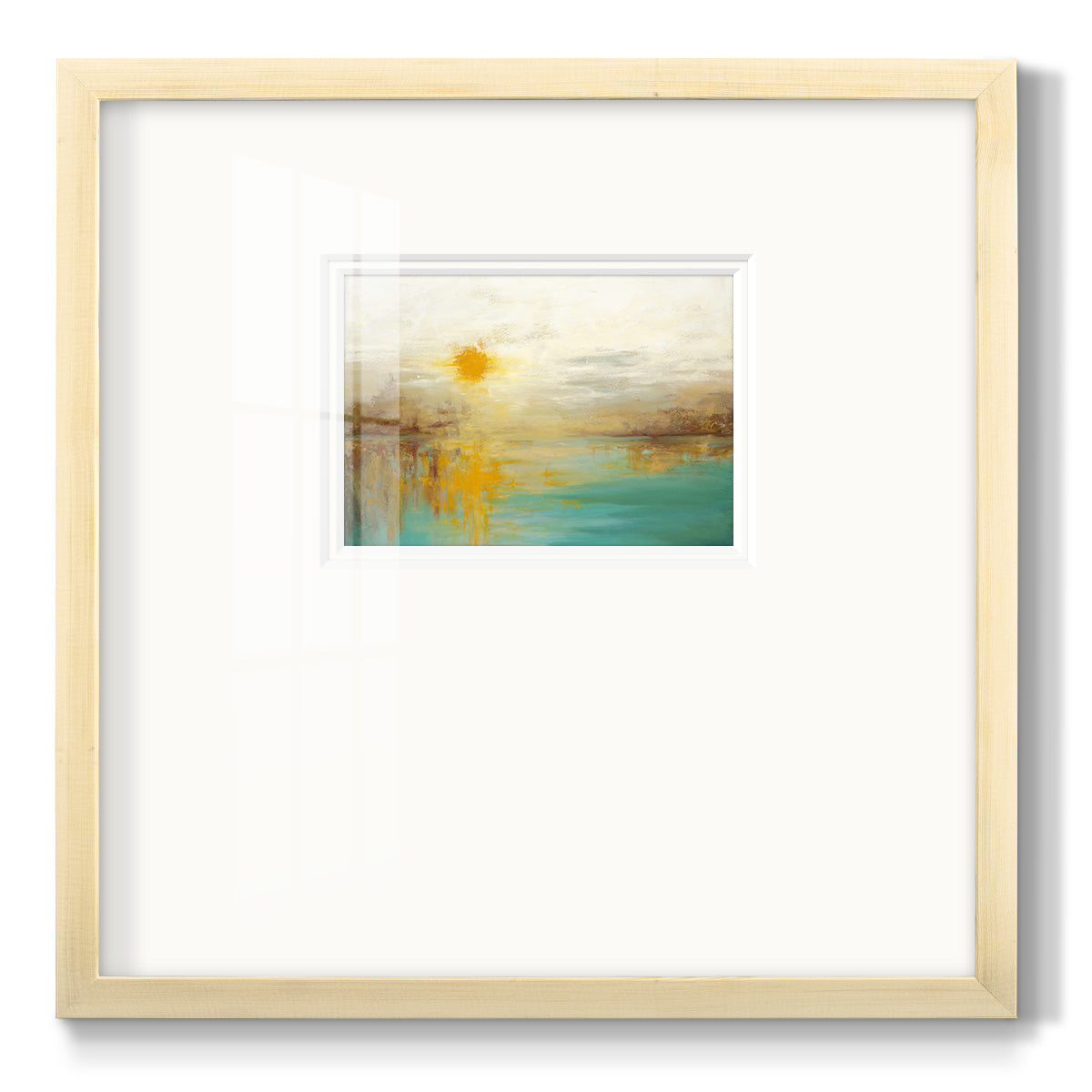 Last Day of Summer - Premium Framed Print Double Matboard