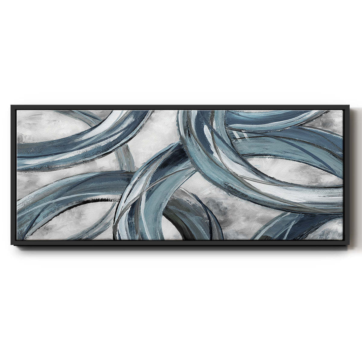 Ring Around - Floater Framed Canvas Print