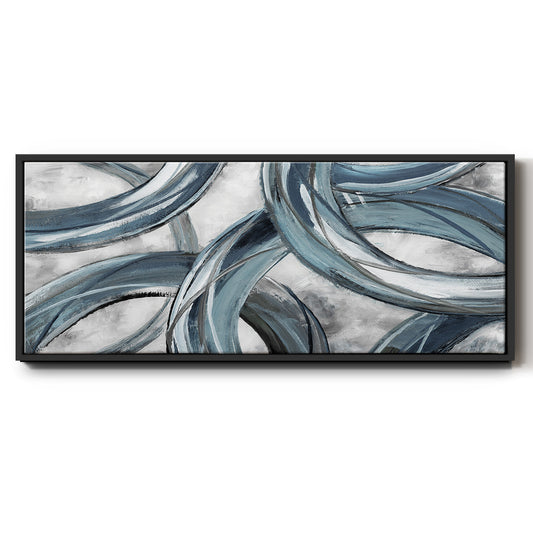 Ring Around - Floater Framed Canvas Print