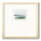 Coastline Splash III - Double Matboard Framed Print