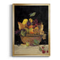 Fruit Basket II Revisit - Modern Framed Canvas Print