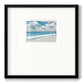 Beach Bliss Premium Framed Print Double Matboard