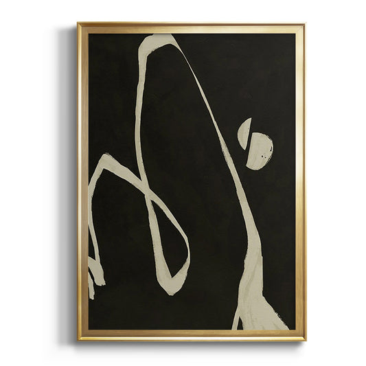 Neutral Spring II - Modern Framed Canvas Print