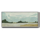 Farmland Study II - Floater Framed Canvas Print