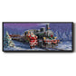 All Aboard - Floater Framed Canvas Print