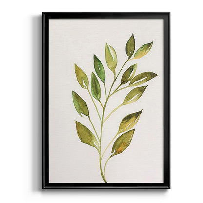 Single Twig I - Modern Framed Canvas Print