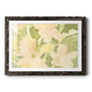 Verdant Floral Abstract I - Barnwood Framed Art Print