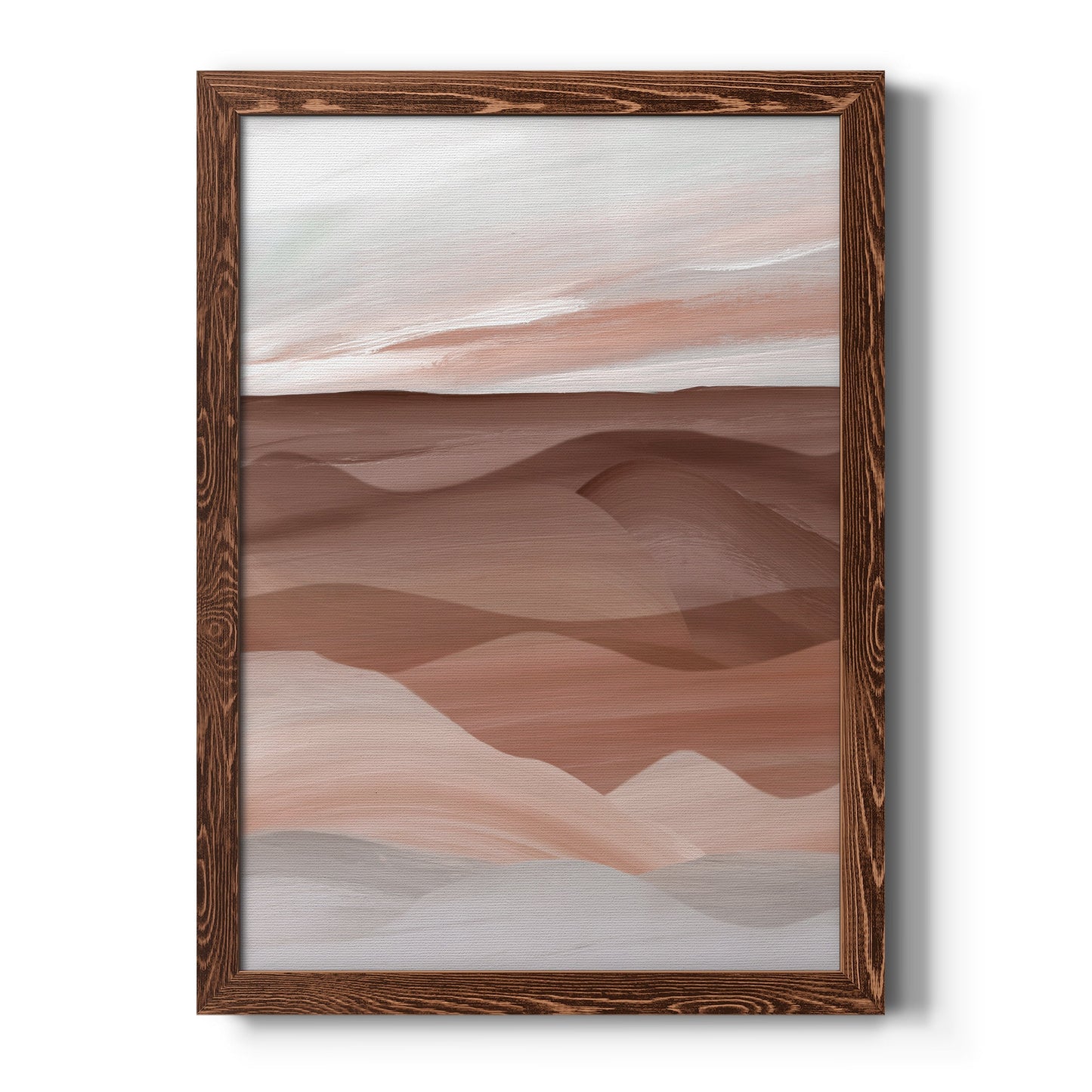 Sedona Valley - Barnwood Framed Canvas Print