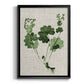 Forest Foliage on Linen I - Modern Framed Canvas Print