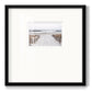 OBX Path - Double Matboard Framed Print