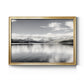 Crystal Lake - Modern Framed Canvas Print