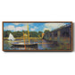 The Road Bridge, Argenteuil - Floater Framed Canvas Print