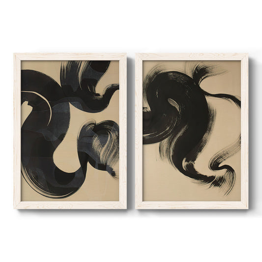 Sea Change I - Premium Framed Canvas 2 Piece Set - Ready to Hang