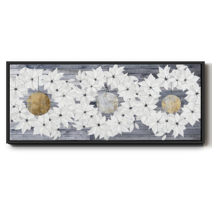 Sophisticated Christmas Collection H - Floater Framed Canvas Print