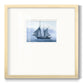 Misty Sail - Double Matboard Framed Print