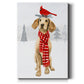 Christmas Cats & Dogs V Premium Gallery Wrapped Canvas - Ready to Hang