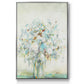 Textured Bouquet Framed Premium Gallery Wrapped Canvas - Ready to Hang