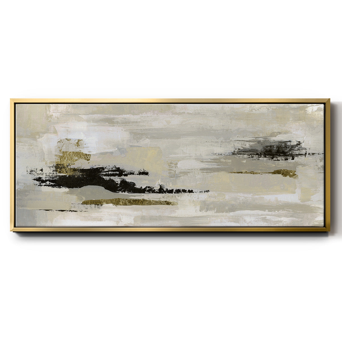 Summer Saffron - Floater Framed Canvas Print