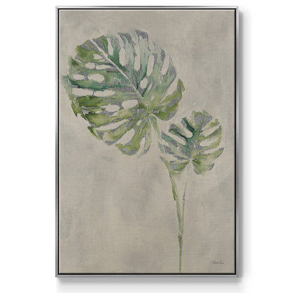 Fresh Unfolds III - Floater Framed Canvas Print