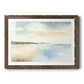 Simple Sea - Barnwood Framed Art Print