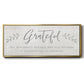Grateful for Everything - Floater Framed Canvas Print