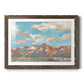 Pastel Western Vista II - Barnwood Framed Art Print