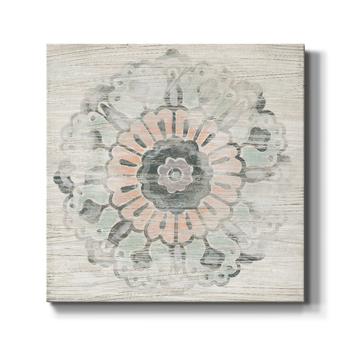 Weathered Emblem III-Premium Gallery Wrapped Canvas - Ready to Hang