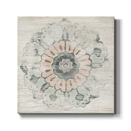 Weathered Emblem III - Canvas Art Print