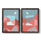 Desert Dreamscape I - Premium Framed Canvas 2 Piece Set - Ready to Hang