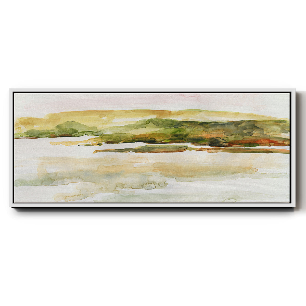 Coastal Morning - Floater Framed Canvas Print