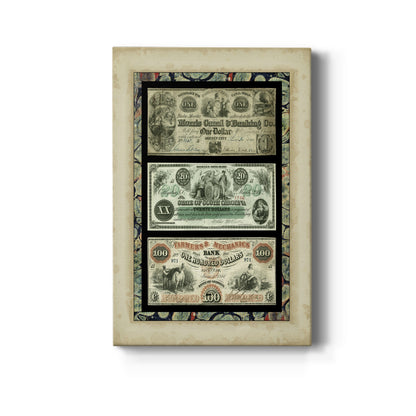 Money, Money, Money III - Canvas Art Print