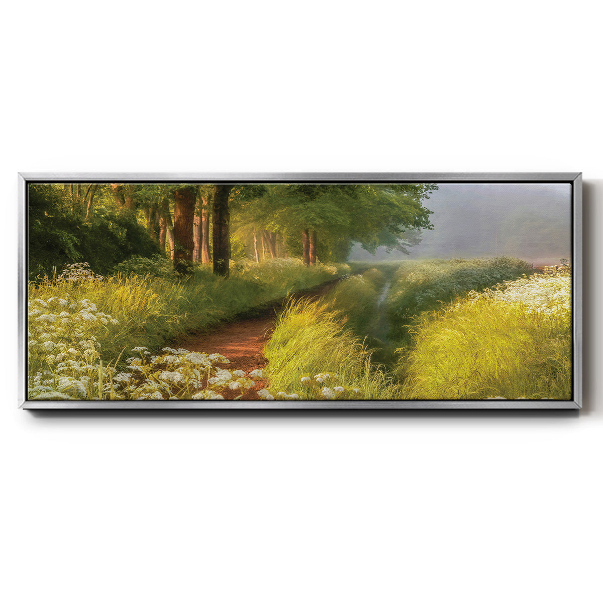 Spring in Holland - Floater Framed Canvas Print