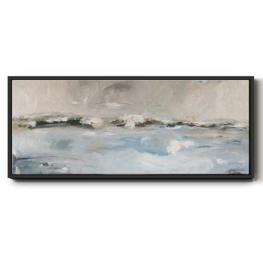 Surf Sans Turf - Floater Framed Canvas Print