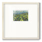 Yellow Grapevines Forever Premium Framed Print Double Matboard