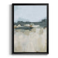 Brushstroke Badlands I - Modern Framed Canvas Print