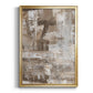 Bronzed II - Modern Framed Canvas Print