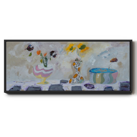 The Ring Leader - Floater Framed Canvas Print