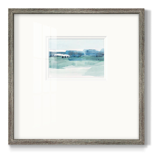 Ultramarine Vista I Premium Framed Print Double Matboard