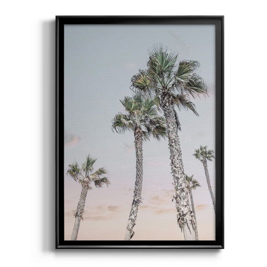 Palms Up - Modern Framed Canvas Print