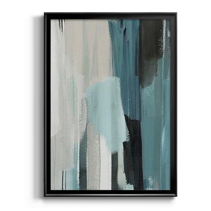 Scribe Shore I - Modern Framed Canvas Print
