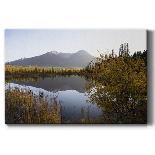 Low Light on Vermillion Premium Gallery Wrapped Canvas - Ready to Hang