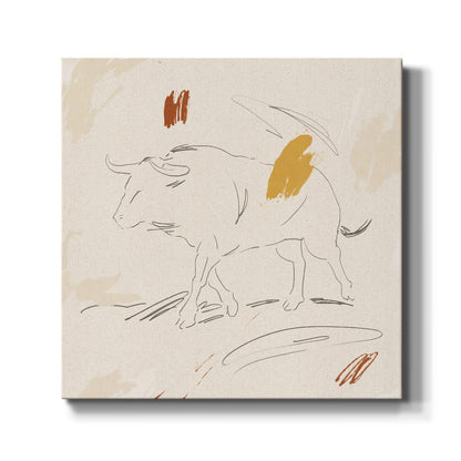 Big Bull II - Canvas Art Print